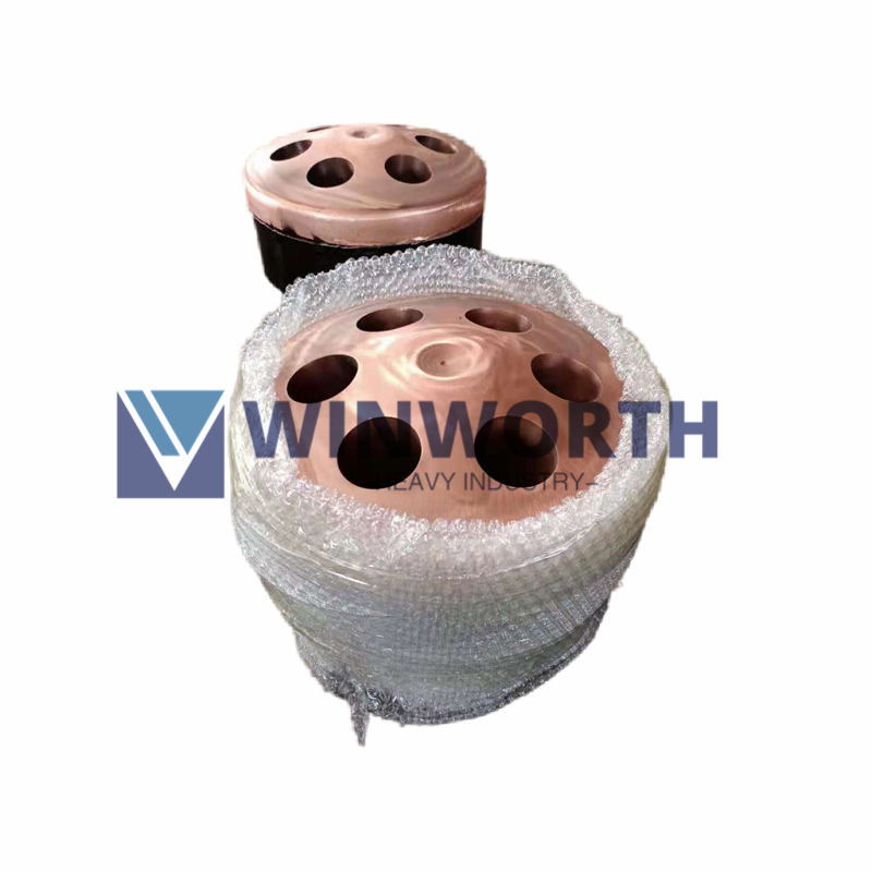 Forging oxygen lance heads